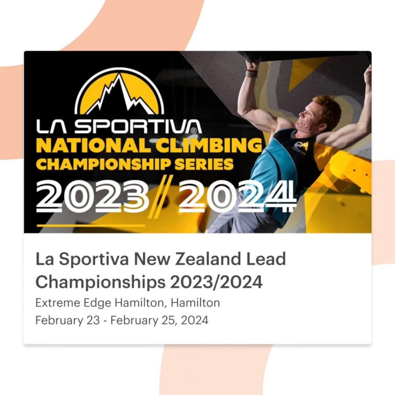 La Sportiva Youth, Masters and Para Lead Nationals 2023/24 Information