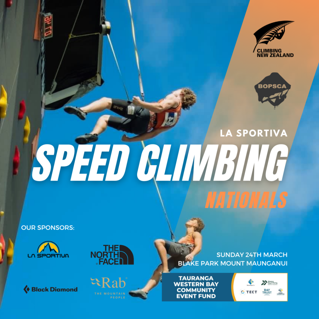 La Sportiva Speed Nationals 2023/24 – Climbing New Zealand