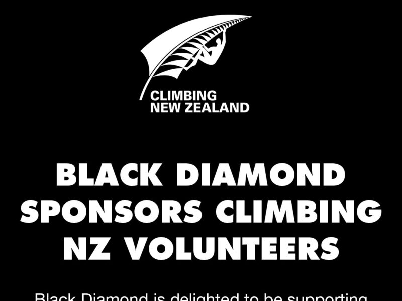 Black Diamond as Volunteer Sponsor 2024/25